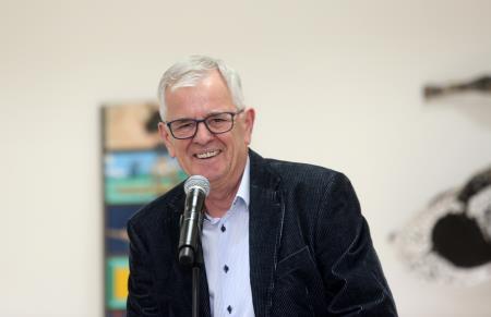 IGOR GORNIK IN OTVORITEV RAZSTAVE 08 FOTO LJUBO VUKELIČ